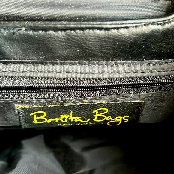 Vintage Disco faux leather color block clutch by Bonita Bags - Picture 3 of 4